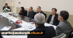 جلسه مشترک با حضور مسئولین بنیاد شهید و امور ایثارگران آذربایجان شرقی