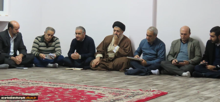 سرپرست دانشگاه فرهنگیان آذربایجان شرقی در جمع دانشجو معلمان