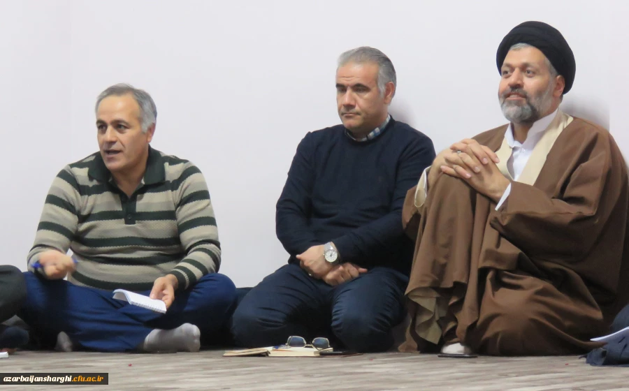 سرپرست دانشگاه فرهنگیان آذربایجان شرقی در جمع دانشجو معلمان