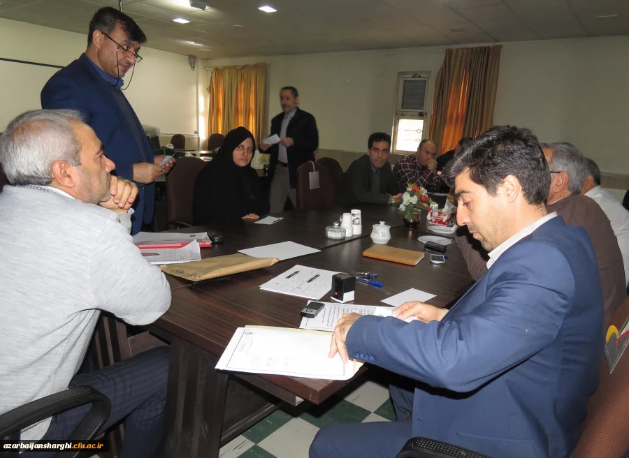انتخابات مدیران گروه های آموزشی دانشگاه فرهنگیان آذربایجان شرقی