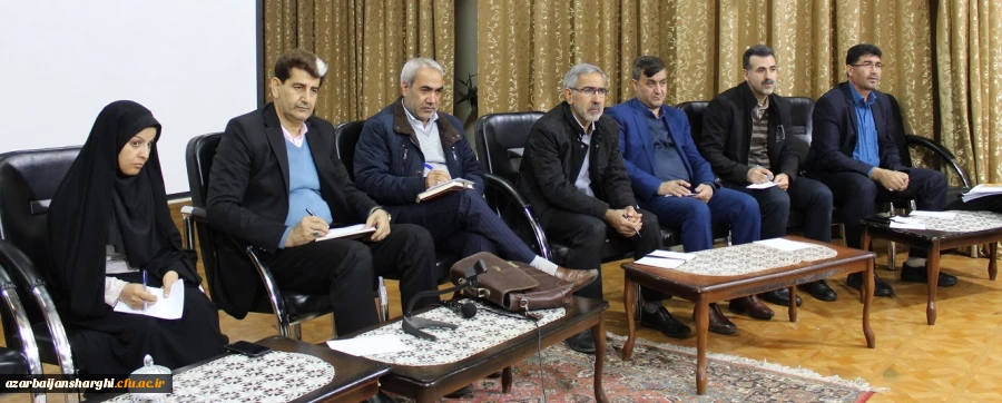 حضور کارشناس دفترنظارت ،ارزیابی و تعالی سازمانی دانشگاه فرهنگیان در تبریز