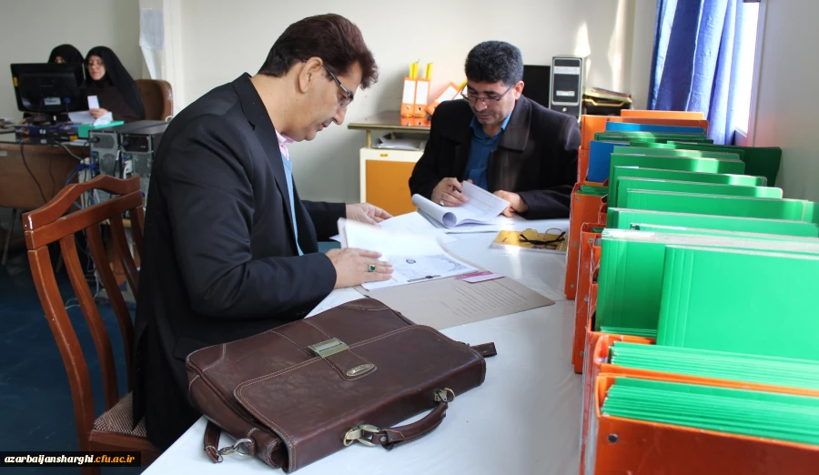 حضور کارشناس دفترنظارت ،ارزیابی و تعالی سازمانی دانشگاه فرهنگیان در تبریز