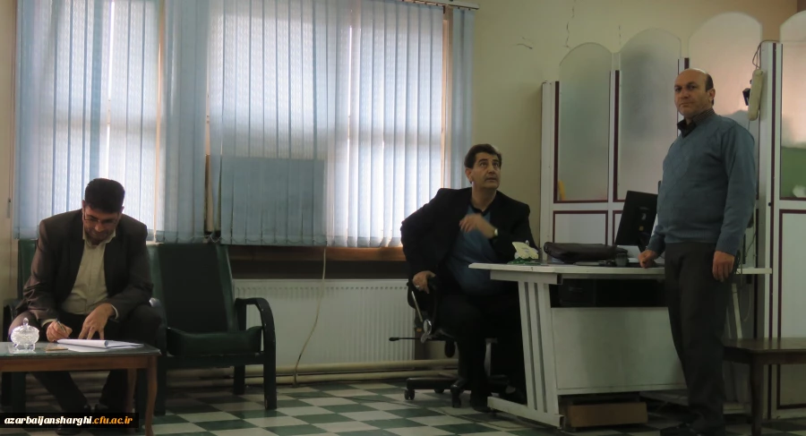 حضور کارشناس دفترنظارت ،ارزیابی و تعالی سازمانی دانشگاه فرهنگیان در تبریز