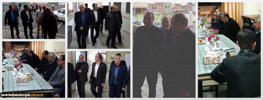 حضور دکتر خدیوی در شهرستان ویژه مراغه