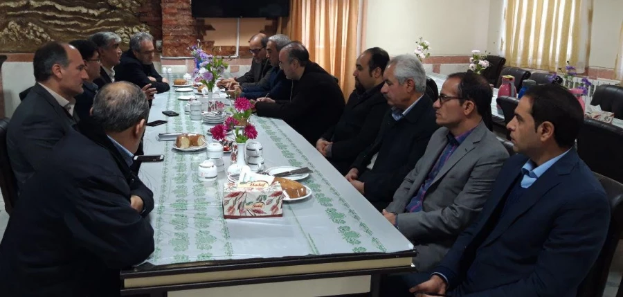 حضور دکتر خدیوی در شهرستان ویژه مراغه