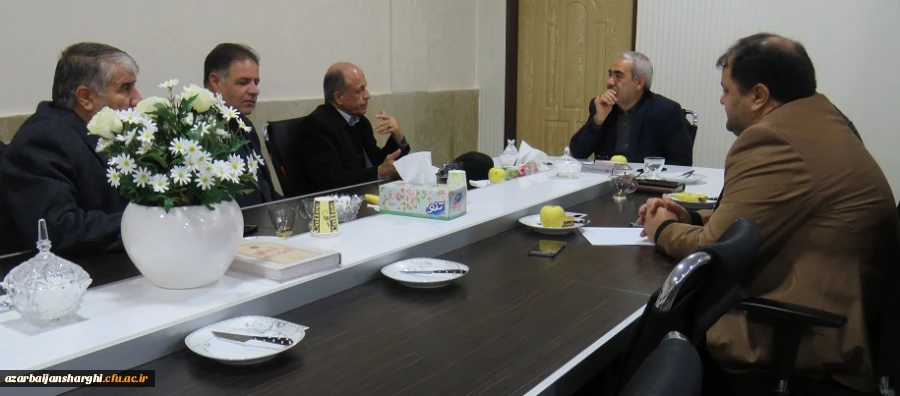 جلسه مشترک با اعضا مجمع خیرین مدرسه ساز