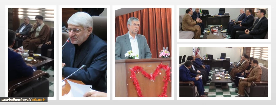 حضور سه تن از نمایندگان مجلس شورای اسلامی در دانشگاه فرهنگیان آذربایجان شرقی