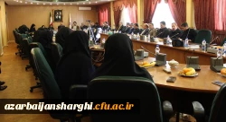 مراسم تکریم و معارفه سرپرست قدیم و جدید پردیس فاطمه الزهرا(س)