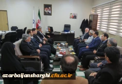 حضور سه روزه معاون آموزش و تحصیلات تکمیلی دانشگاه فرهنگیان در استان آذربایجان شرقی