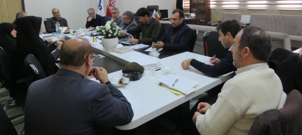 جلسه شورای نظارت و ارزیابی دانشگاه فرهنگیان آذربایجان شرقی