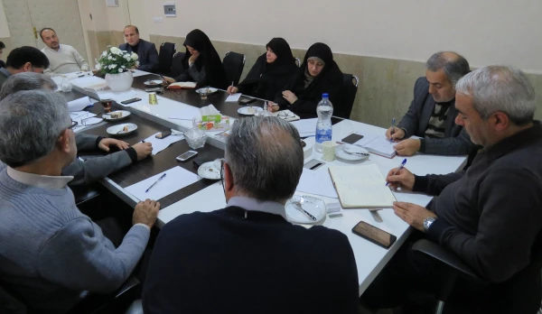 جلسه شورای نظارت و ارزیابی دانشگاه فرهنگیان آذربایجان شرقی