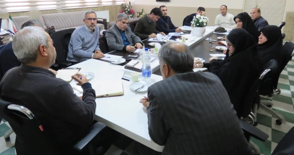 جلسه شورای نظارت و ارزیابی دانشگاه فرهنگیان آذربایجان شرقی