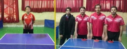 کسب مقام نخست انفرادی و رتبه دوم تیمی رقابت های تنیس روی میز