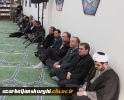 حضور در اجتماع عظیم مردمی و برگزاری نشست های علمی - سیاسی