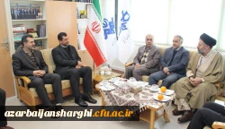 دیدار با مدیرکل صدا و سیمای مرکز آذربایجان شرقی