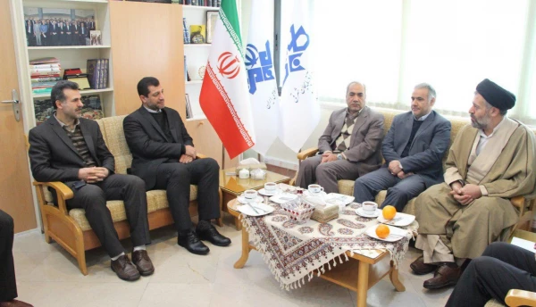 دیدار با مدیرکل صدا و سیمای مرکز آذربایجان شرقی