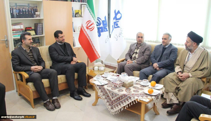 دیدار با مدیرکل صدا و سیمای مرکز آذربایجان شرقی