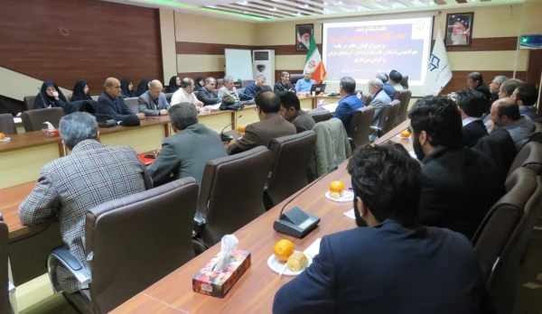 جلسه شورای هم اندیشی استادان دانشگاه فرهنگیان آذربایجان شرقی