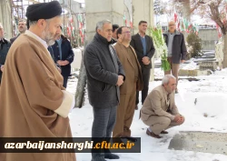 حضور در گلزار شهدا و تجدید پیمان با آرمان های بلند انقلاب اسلامی