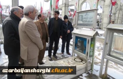 حضور در گلزار شهدا و تجدید پیمان با آرمان های بلند انقلاب اسلامی