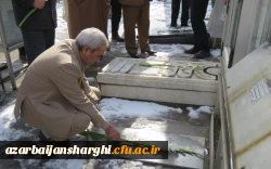 حضور در گلزار شهدا و تجدید پیمان با آرمان های بلند انقلاب اسلامی