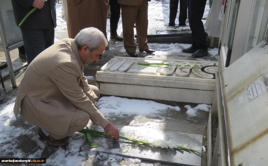 حضور در گلزار شهدا و تجدید پیمان با آرمان های بلند انقلاب اسلامی
