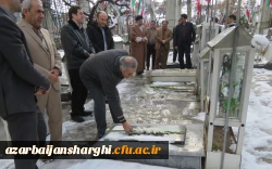 حضور در گلزار شهدا و تجدید پیمان با آرمان های بلند انقلاب اسلامی