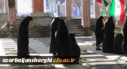 حضور در گلزار شهدا و تجدید پیمان با آرمان های بلند انقلاب اسلامی