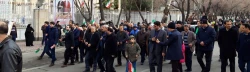 حضور مدیریت،اساتید،کارکنان و دانشجو معلمان در راهپیمایی یوم الله 22 بهمن