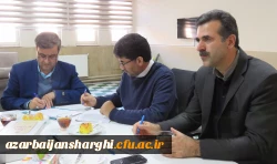 دکتر خدیوی در جمع روسا، معاونین و مسئولان پردیس های استان