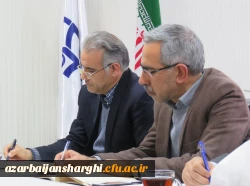 دکتر خدیوی در جمع روسا، معاونین و مسئولان پردیس های استان