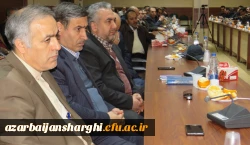 مراسم معارفه معاون هماهنگی امور استانی و معاونین پردیس های استان