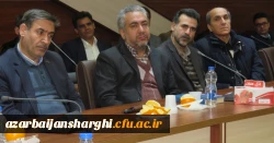 مراسم معارفه معاون هماهنگی امور استانی و معاونین پردیس های استان