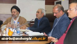 مراسم معارفه معاون هماهنگی امور استانی و معاونین پردیس های استان