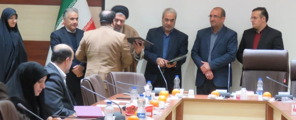 مراسم معارفه معاون هماهنگی امور استانی و معاونین پردیس های استان