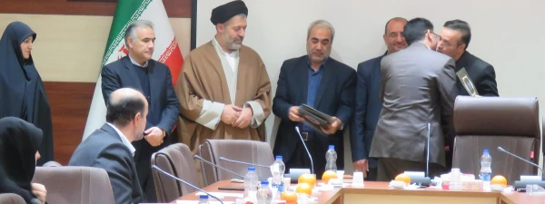 مراسم معارفه معاون هماهنگی امور استانی و معاونین پردیس های استان