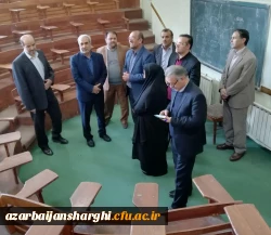 بازدید از پردیس های دانشگاه فرهنگیان آذربایجان شرقی