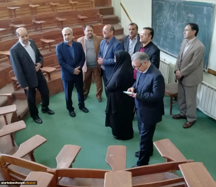 بازدید از پردیس های دانشگاه فرهنگیان آذربایجان شرقی
