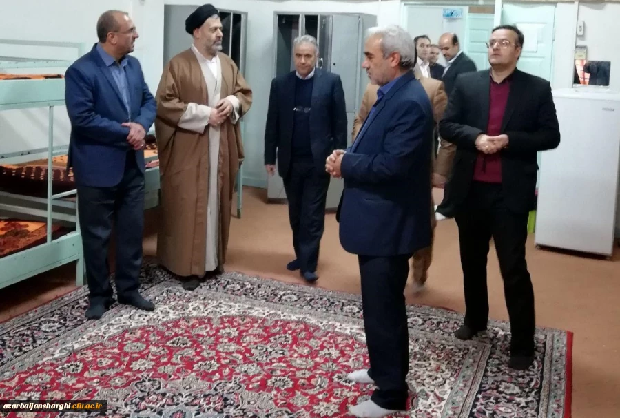 بازدید از پردیس های دانشگاه فرهنگیان آذربایجان شرقی