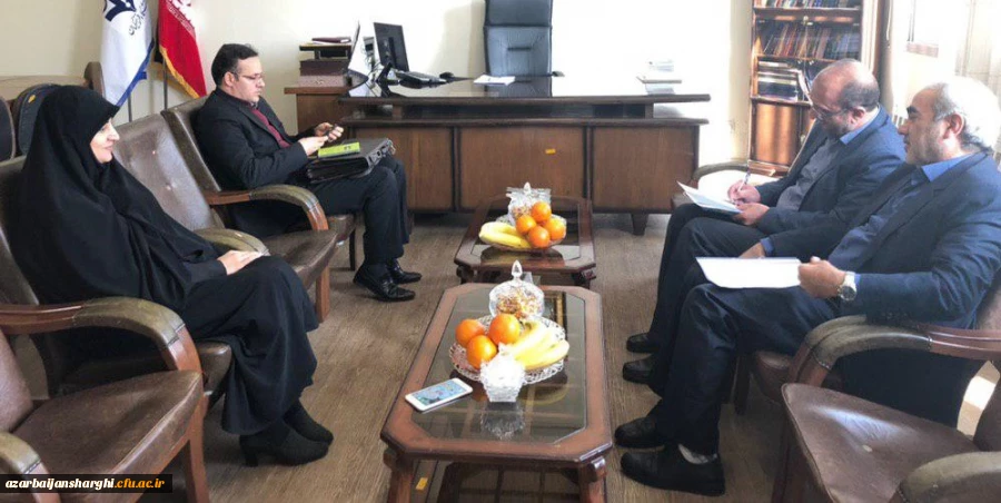 بازدید از پردیس های دانشگاه فرهنگیان آذربایجان شرقی