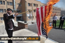 تجمع اعتراضی استادان، کارکنان و دانشجو معلمان در محکومیت اقدام آمریکا علیه سپاه پاسداران