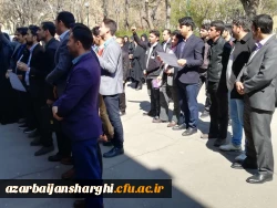 تجمع اعتراضی استادان، کارکنان و دانشجو معلمان در محکومیت اقدام آمریکا علیه سپاه پاسداران