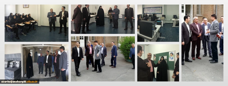 بازدید مدیر کل طرح و برنامه و بودجه دانشگاه از پردیس های استان