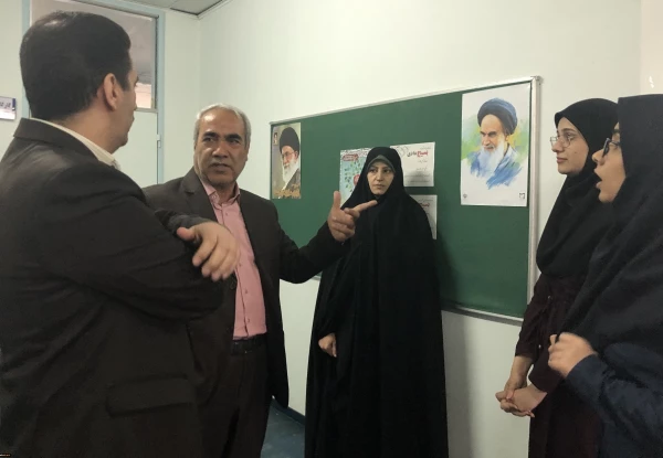 بازدید مدیر کل طرح و برنامه و بودجه دانشگاه از پردیس های استان