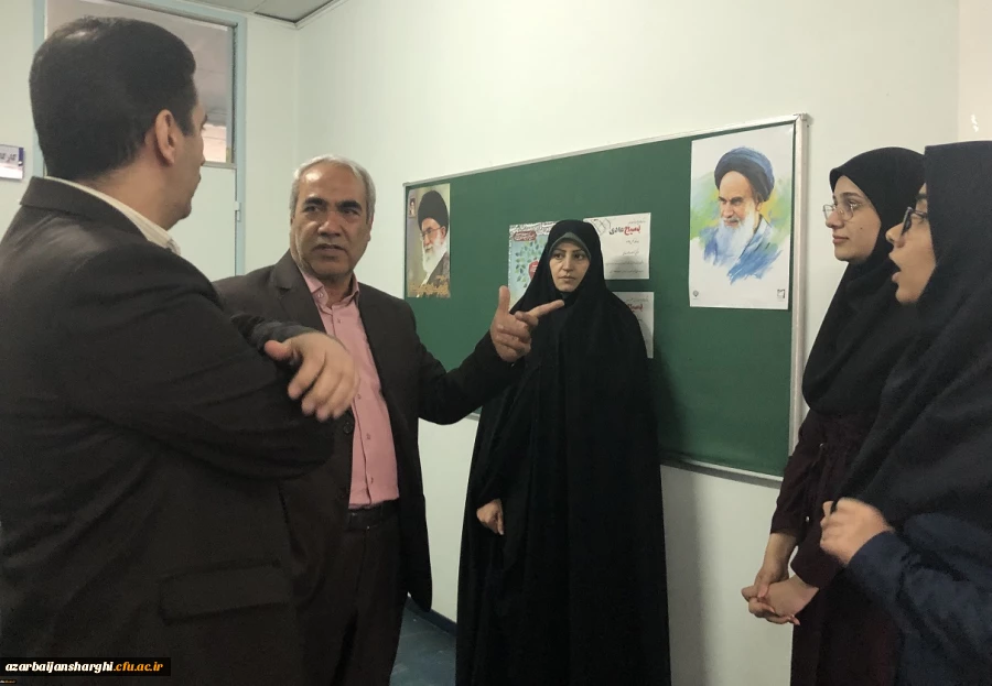 بازدید مدیر کل طرح و برنامه و بودجه دانشگاه از پردیس های استان