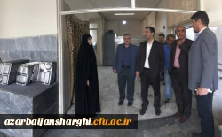 بازدید مدیر کل طرح و برنامه و بودجه دانشگاه از پردیس های استان