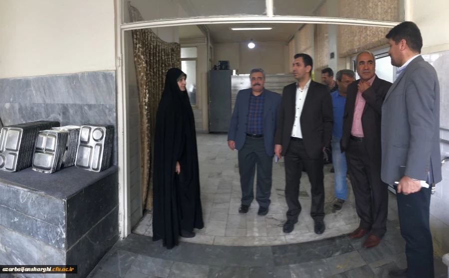 بازدید مدیر کل طرح و برنامه و بودجه دانشگاه از پردیس های استان