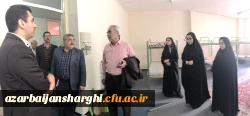 بازدید مدیر کل طرح و برنامه و بودجه دانشگاه از پردیس های استان