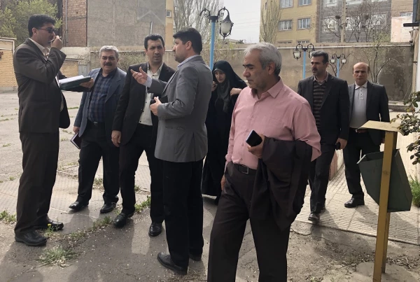 بازدید مدیر کل طرح و برنامه و بودجه دانشگاه از پردیس های استان