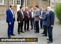بازدید مدیر کل طرح و برنامه و بودجه دانشگاه از پردیس های استان